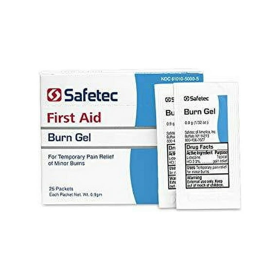 Safetec Burn Gel 0.9g Pouch 25pcs