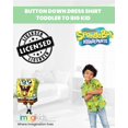 thumbnail image 3 of SpongeBob SquarePants Matching Family Hawaiian Button Down Shirt Toddler to Big Kid, 3 of 5