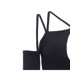 thumbnail image 5 of VISgogo Vestido ajustado de manga larga para mujer, correa de espagueti ahuecada Color sólido Cremallera trasera Fiesta de noche Club Boda de una sola pieza VISgogo moda, 5 of 8