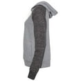 thumbnail image 2 of Jerzees Womens Full Zip Cotton Blend Hoodie with Side Pockets, Casual Clothing for Women Hoodies, 2 of 3