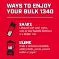thumbnail image 6 of GNC Pro Performance Bulk 1340 Mass Gainer Protein Powder, Muscle Recovery & Growth, 50g, 1340 Calories, Gluten Free, Whey, Creatine, BCAA, Micronutrients, Double Chocolate, 15 Servings, 6 of 7