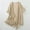 Beige, variant on TMOYZQ Lightweight Cardigans for Women Beach Kimono Coverup Sheer Chiffon Cover Ups Casual Loose Open Front Cardigan Tops
