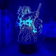 thumbnail image 2 of Anime Demon Slayer Kokushibo Figure Led Lamp 3d Night Light Anime Lovers Gift Light For Led Night Lamps For Kids Bedroom Decoration Child Birthday Gif, 2 of 5