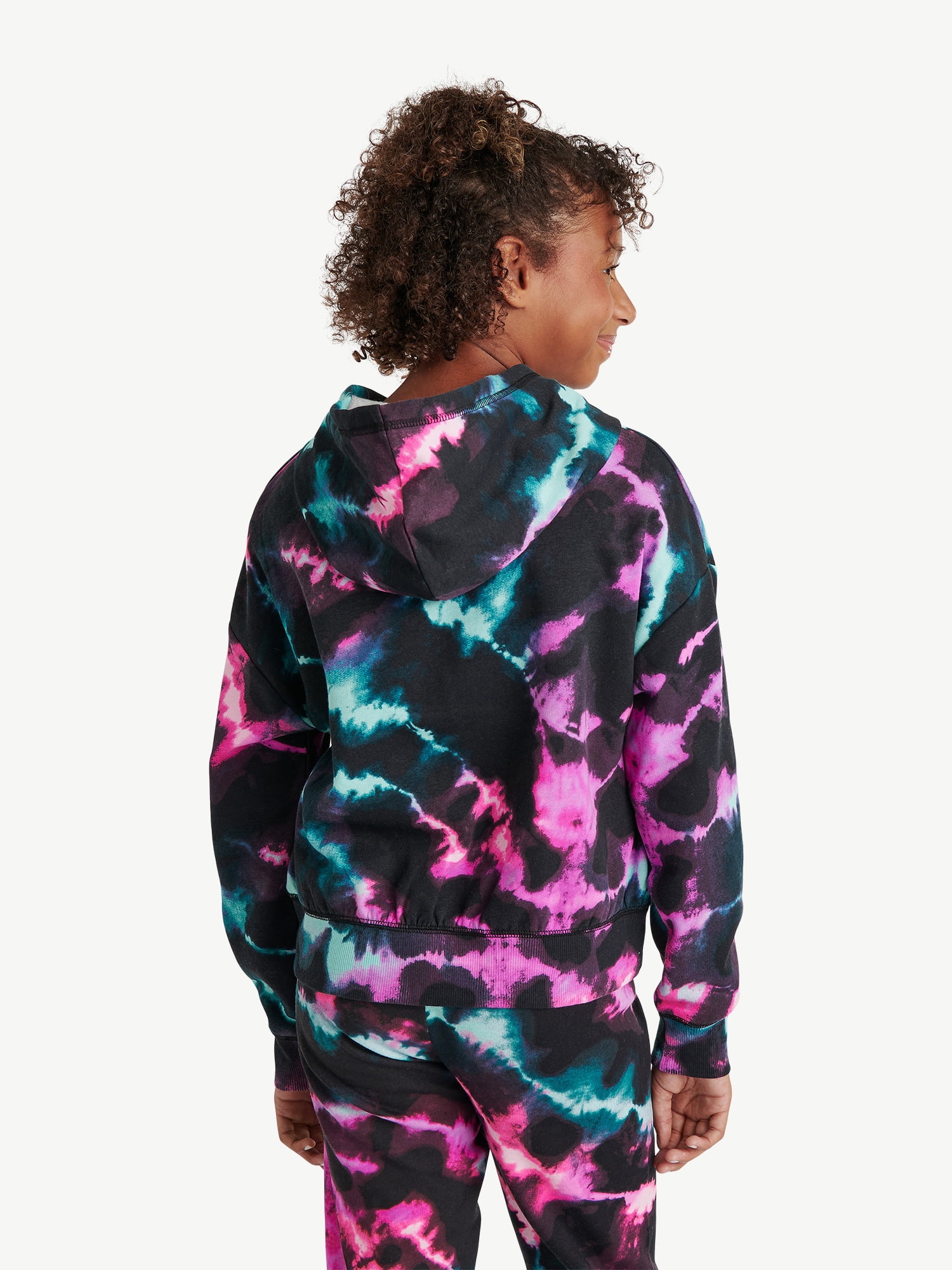 Justice Girls Edf Rib Hem Hoodie, Sizes Xs-Xlp
