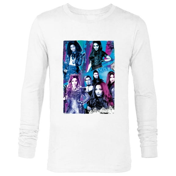 Disney Descendants 3 VK Kids - Long Sleeve T-Shirt for Men -Customized-White