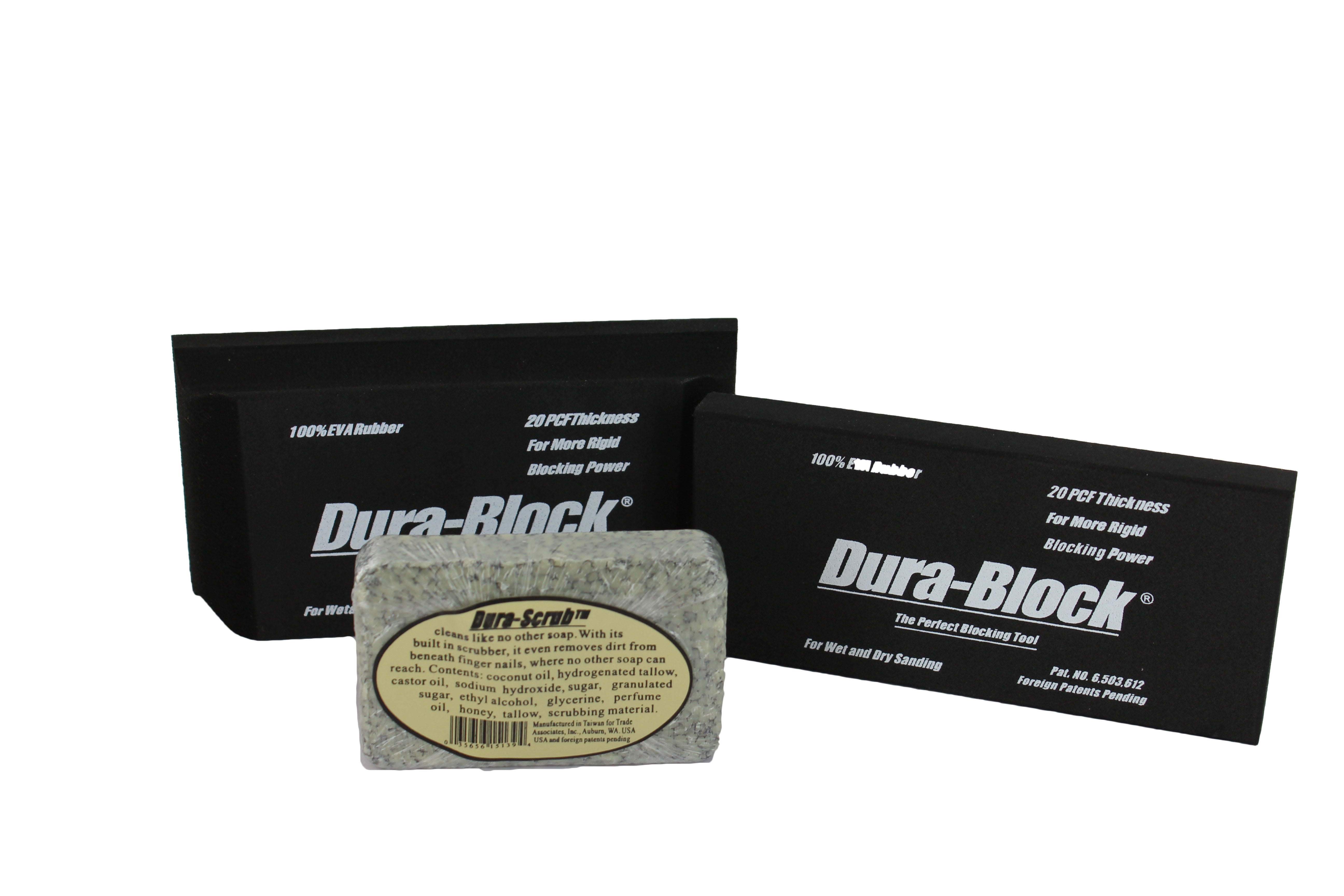 Trade Associates AF44L 7 Piece Dura Block Sanding Kit