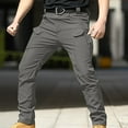 thumbnail image 3 of Mens Stretch Work Pants Quick-Dry DEUUZHENQI Resistant Hiking Pants Lightweight Hunting Multi-Pocket Cargo Pants, 3 of 4