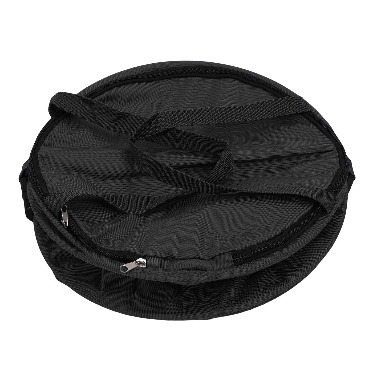 Pop-up Poubelle De Camping 37L Pliable Tissu Oxford - Sac Déchets Portable Pour Extérieur, Fêtes Et Jardin, Noir Poubelle Pliante Extérieur