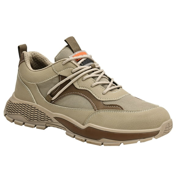 Safety Shoes Men's Lightweight Work Shoes Non-slip Steel Toe Cap Shoes Breathable