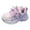 Purple, variant on Celivon Toddler Girls Sports Shoes Dailywear New Pattern Cute Sequin Decoration Thick Sole Flat Bottom Comfy Lace Up Casual Shoes Size 3 Years