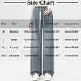 thumbnail image 3 of Taqqpue Women's Maternity Jeans Wide Leg High Waist Comfy Stretch Baggy Jeans Loose Fit Drawstring Oversize Pregnancy Pants for Women with Pockets, 3 of 6