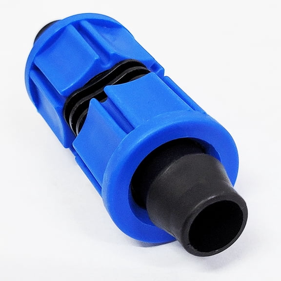 20pcs Drip Irrigation Coupling 20mm Blue Connector Universal Joint Drip Irrigation Tube Fitting Farm Irrigation Tools