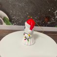 thumbnail image 4 of Decor 1PCS Resin Ornament For Home Decor Cute With Hat For Xmas Tree Hanging Ornament Fun Ornament For Holiday, 4 of 9