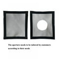 thumbnail image 3 of Hot Tent Stove Jack Flame-Retardant Chimney Pipe Anti-Scald Protection Ring 9 *7.8 Inch, 3 of 6
