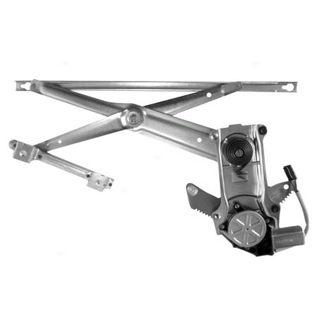 Dodge Caravan Power Window Regulator - Drivers Front Power Window Lift Regulator with Motor Assembly Replacement for 94-02 Dodge Ram Pickup Truck 55154925