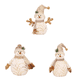 thumbnail image 1 of Navideña Muñeco Nieve Muñeca Impresa para Regalos (38x22x15cm), 1 of 8