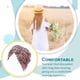 thumbnail image 5 of Qarigey Sombrero de estilo bohemio con nudo turbante, cubierta de protección solar, accesorios anchos para el cabello, gorros de pérdida de Type3 NO3, 5 of 6