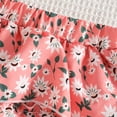 thumbnail image 6 of GXWEA Baby Girl Outfit Toddler Girl Clothes 2T Toddler Girl Clothes Baby Girl Summer Outfits Sleeveless Shirts Tops Shorts Set For Girl Clothing, 6 of 6