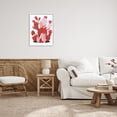 thumbnail image 3 of Stupell Industries Contemporary Modern Red Cacti White Framed Giclee Art, 24 x 30, by Ziwei Li, 3 of 7