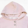 thumbnail image 3 of Favoffer Girls' Long-Sleeve Hooded Sweatshirt Teddy Bear Print Cotton Thick Casual Top for Daily, Playdates, Birthday Parties Toddler 3-10Y, 3 of 6