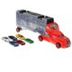 thumbnail image 3 of Camión Contenedor Transportador de Juguete con 12x Modelo de Vehículo de Aleación Rojo, 3 of 8