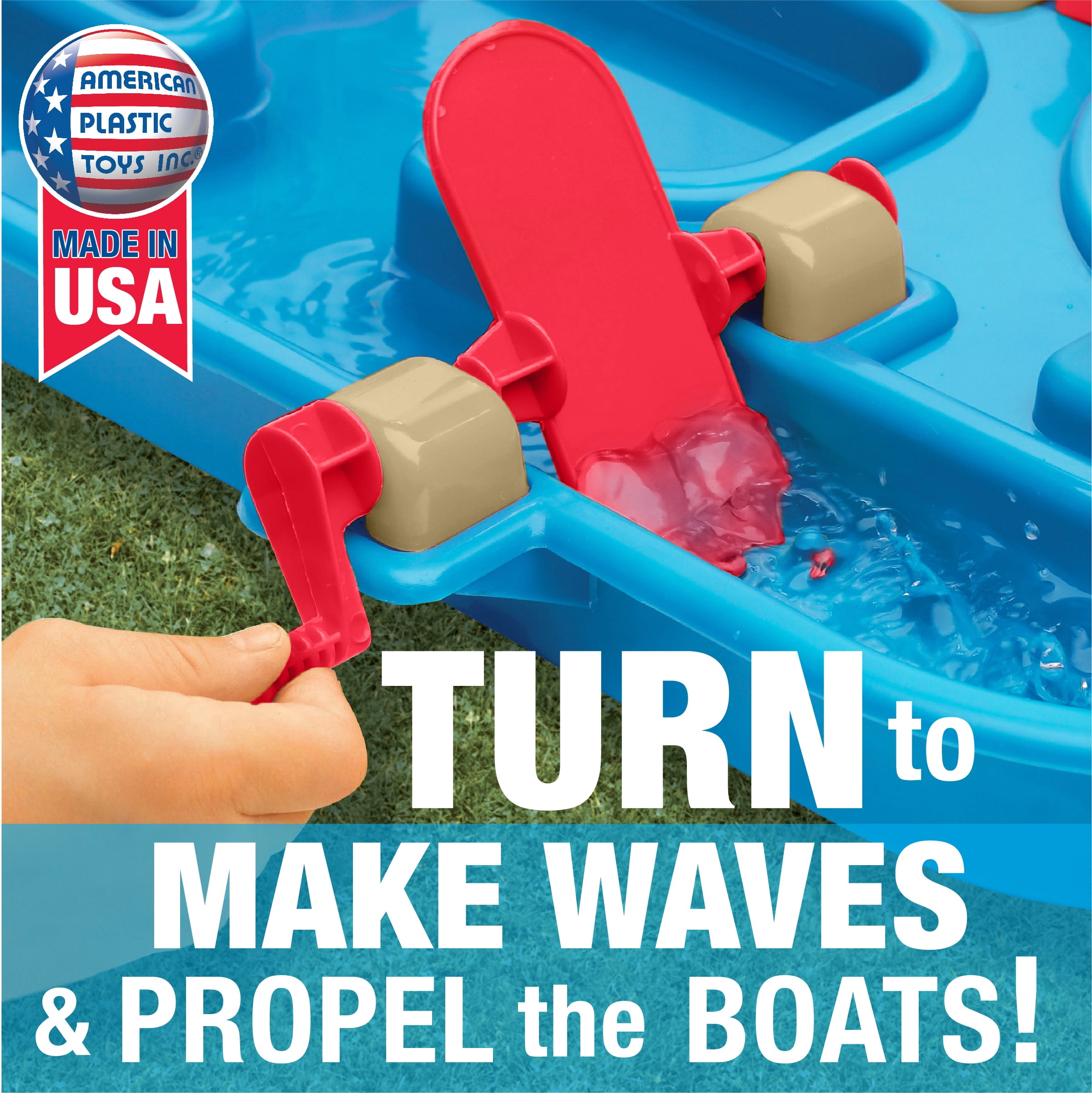 American Plastic Toys Kids' Water Play Set for Toddlers and Kids