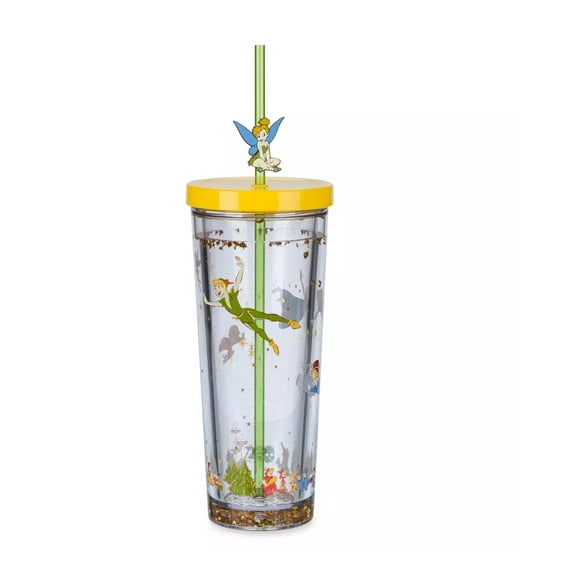 Disney Parks Peter Pan 9-inch Tumbler with Straw