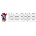 thumbnail image 2 of ASFGIMUJ Independence Day 2 Piece Pajamas For Women Balloon Print Fashion Daily Pajamas Set Button Shirt And Shorts Loungewear Sets Home Wear, 2 of 3