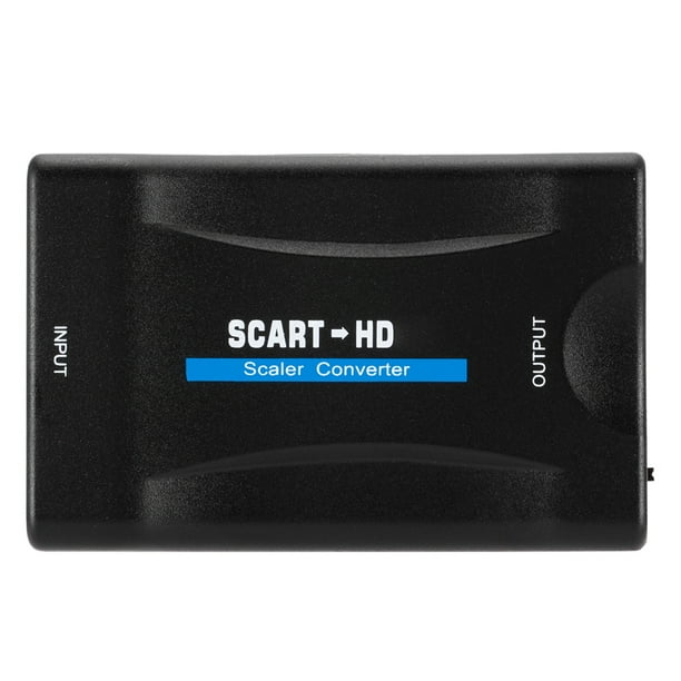 1080P Wdftyju SCART a HDMI Video Audio Adaptador de señal convertidor exclusivo con cable USB