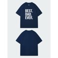 thumbnail image 5 of Whichone Mens Best Dad Ever T Shirt Funny Tee For Fathers Day for Dad Husband Novelty Graphic Tees, 5 of 9