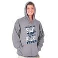 thumbnail image 5 of Hunter Called in Sick Buck Fever Zip Up Hoodie Men's Women's Brisco Brands S, 5 of 6