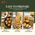 thumbnail image 6 of NY SPICE SHOP Besan Flour - 1 Pound - Gram Flour - All Natural, Finely Milled Chickpea Flour for Cooking, Baking & Frying, Smooth Texture - Ideal for Pakora, Batter Mixes and Everyday Kitchen Use, 6 of 7