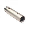 thumbnail image 2 of Converter 3 Pin XLR Female To 5 Pin XLR Male Connector Adapter For Camcorder DMX Signal Light, 2 of 6