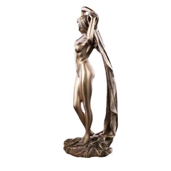 Nude Goddess Ornament Sculpture Statue Decor Goddess Resin Figurine Decor 22cm