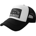 thumbnail image 2 of Only Hell My Mama-Raiseds Mesh Cap Men Women Baseball Cap Trucker Hat Sports Cap, 2 of 8