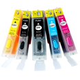 thumbnail image 3 of Cartucho de tinta HEMEINY PGI-250XL CLI-251XL (5 unidades), 3 of 7
