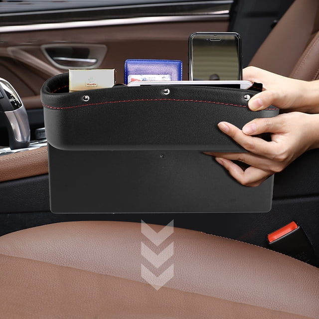 Caja de almacenamiento para automóvil, Caja de almacenamiento para automóvil, Caja para asiento de automóvil, Organizador para automóvil construido para profesionales Jadeshay A
