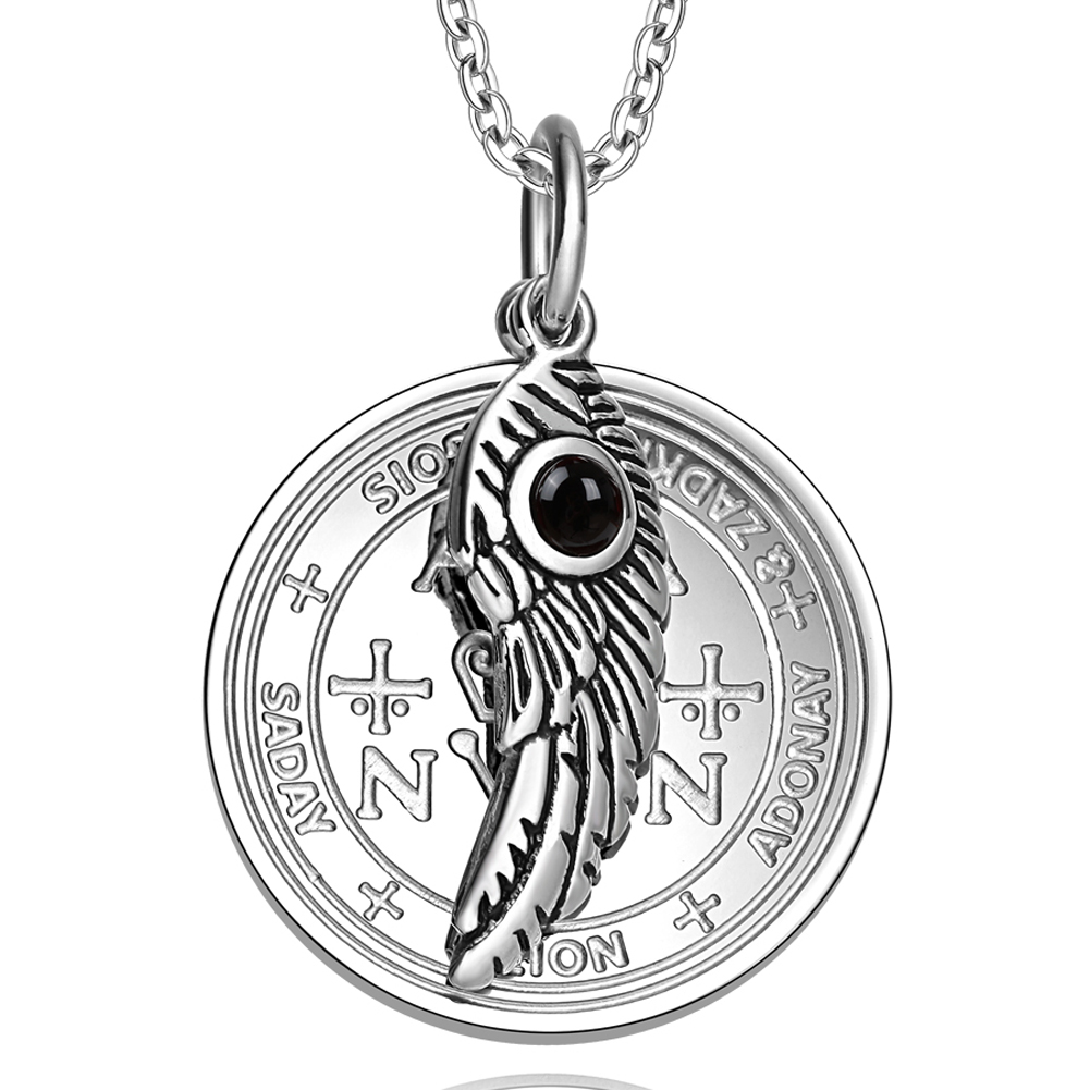 Archangel Zadkiel Sigil Amulet Magic Powers Angel Wing Simulated Black Onyx Pendant 22 Inch Necklace Walmart Com Archangel Zadkiel Sigil Amulet Magic Powers Angel Wing Simulated Black Onyx Pendant 22 Inch Necklace Walmart Com