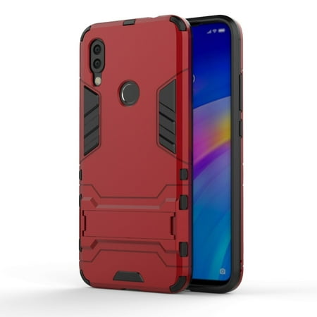 Shockproof PC + TPU Case for Xiaomi Redmi 7, with Holder