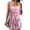 Pink, variant on ibiyuan Plus Size Tankini Swimwear Two Piece Tummy Control Bathing Suits Flowy Swim Tops with Boy Shorts Hawaiian Womens Swimsuit Cover Up,Green