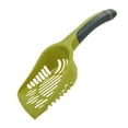 thumbnail image 1 of Long Handle Cat Litter Shovel - Smooth Edge Poop Scooper for Large Area Pet Litter Cleaning, 1 of 8