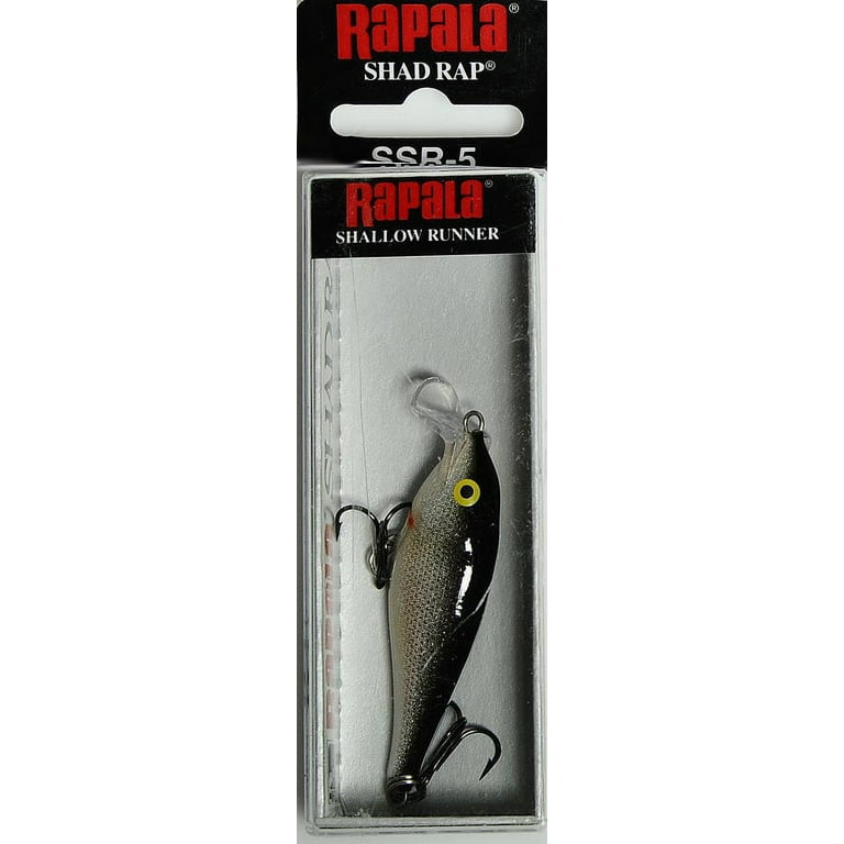 Leurre Rapala Shallow Shad Rap 5 – Bois – Pêche Freshwater – Occasion