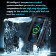 thumbnail image 6 of ZWNAV AI car Auto wireless charger for AION Y/HYCAN Z03 2022 Intelligent Infrared Fast Wireless Charging, 6 of 8