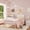 White, variant on Towallmark Twin Canopy Bed Frame with Upholstered Headboard, Canopy Bed Frame with Under-Bed Storage & Strong Slats Support, Noise Free Metal, Twin Bed Frame, Purple