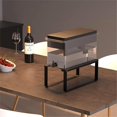thumbnail image 5 of Water Filter Dispenser Stand with Drip Tray - 7.9''W x 14.9''D x 6.8''H, Metal Stand Designed For Filter, Compatible with Zero Water, PUR, Waterdrop etc., 5 of 5