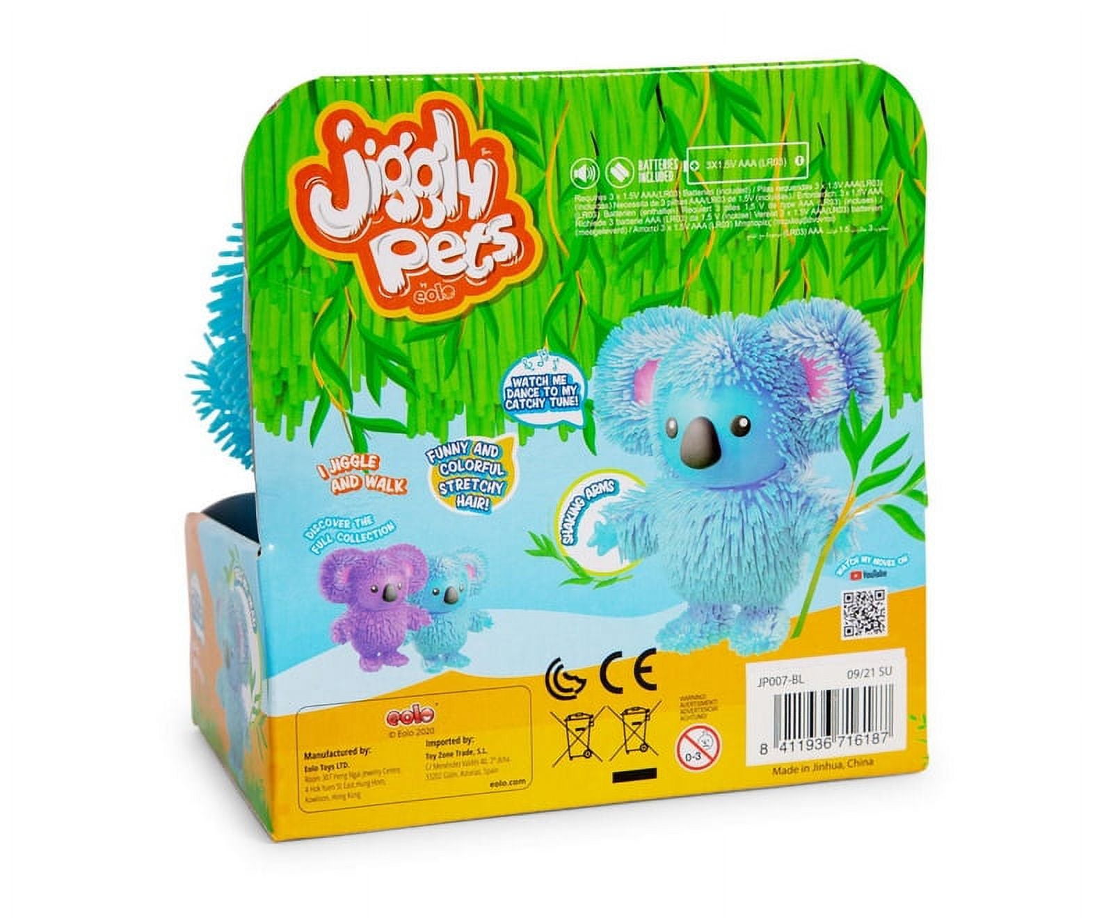 Jiggly Pets Walking Koala With Sound | Blue - Walmart.com