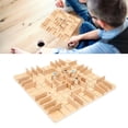 thumbnail image 1 of Juego De Mesa De Ajedrez, Juego De Mesa De Ajedrez De Madera De Estrategia Portátil Educativo Suave Y Seguro Para El Hogar, 1 of 7