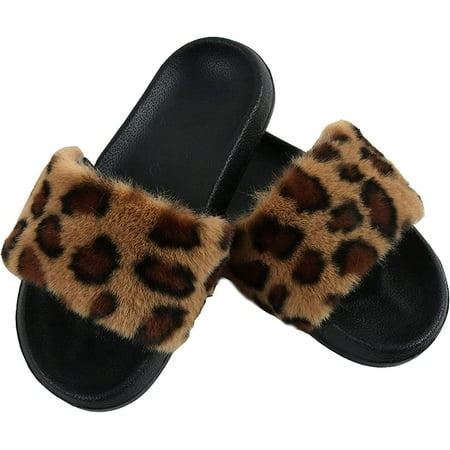 

CoCopeanut Women s Sandals Summer Sandals Leopard Print Sandals Open Toe Home Sandals Bathroom Sandals Beach Slippers