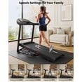 thumbnail image 3 of GARVEE 3.0HP Treadmill,15% Automatic Incline,0.6-8.5 MPH,350 lb Weight Capacity, App Compatible, 2 Workout Programs,LED Display, 3 of 10