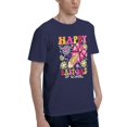 thumbnail image 2 of TJOUL Unisex Adult Jersey Knit Printed Tee for Home and Travel, 2 of 5